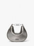 Kendall Small Metallic Leather Shoulder Bag