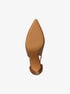 Leather Slingback Pump michael kors leather slingback pump