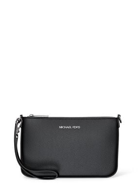 michael kors jet set small pebbled leather convertible wristlet