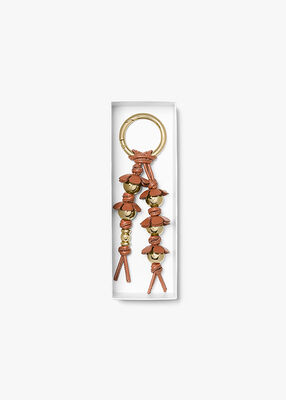 michael kors embellished floral bag charm