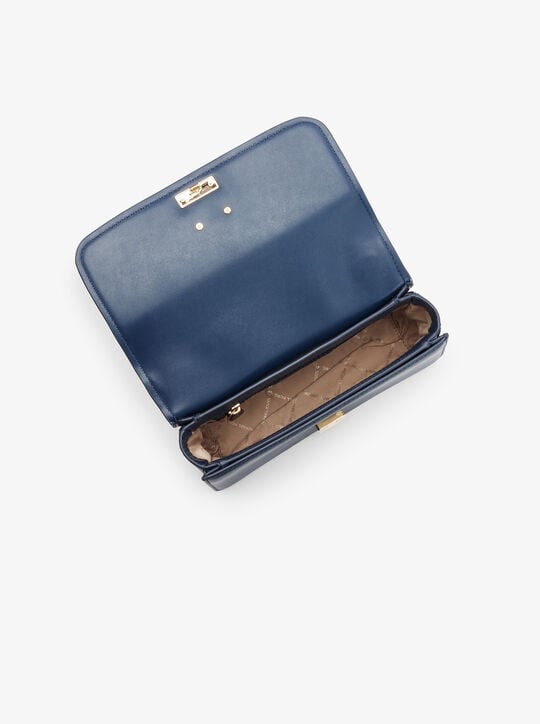 حقيبة ديلانسي الجلدية متوسطة الحجم michael kors حقيبة ديلانسي الجلدية متوسطة الحجم