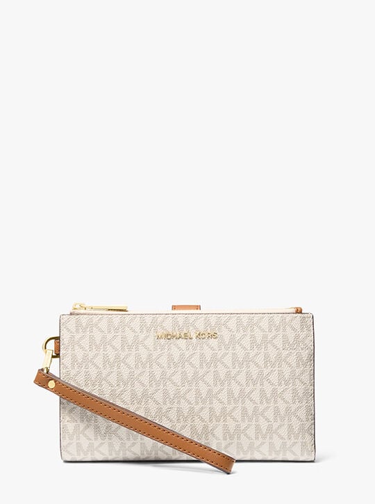 محفظة هاتف أديل بشعار الماركة michael kors محفظة هاتف أديل بشعار الماركة