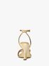 Nadina Metallic Lizard Embossed Leather Wedge Sandal michael kors nadina metallic lizard embossed leather wedge sandal