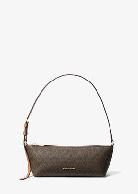 michael kors laila small signature logo pochette