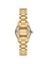 michael kors lexington brushed gold tone watch gift set