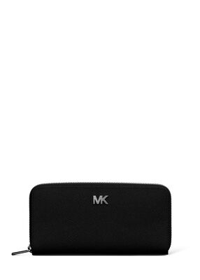 michael kors cooper saffiano leather zip around wallet