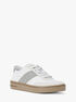 michael kors kaycee signature logo stripe sneaker