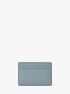michael kors pebbled leather card case