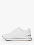 michael kors raina leather trainer