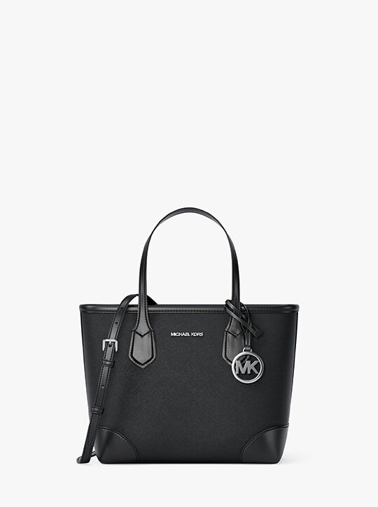 michael kors eva extra small saffiano leather convertible tote bag