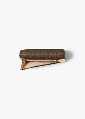 michael kors bryant medium signature logo wallet