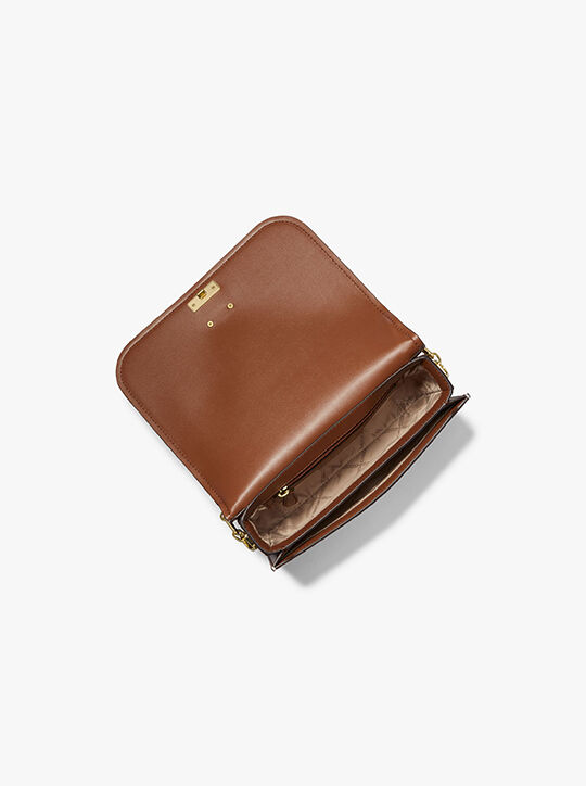 michael kors delancey medium empire signature logo messenger bag