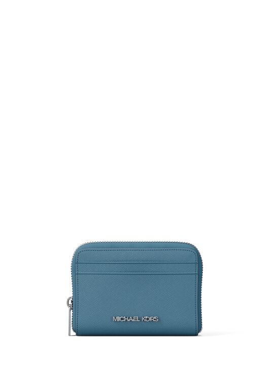 michael kors jet set travel medium saffiano leather wallet