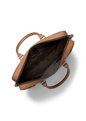 michael kors jet set signature logo briefcase
