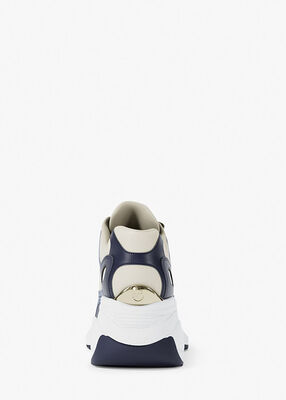 michael kors zuma leather trainer