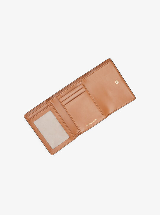 محفظة باركر متوسطة الحجم ثلاثية الطي بشعار الماركة