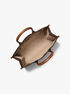 Mirella Medium Signature Logo Tote Bag michael kors mirella medium signature logo tote bag