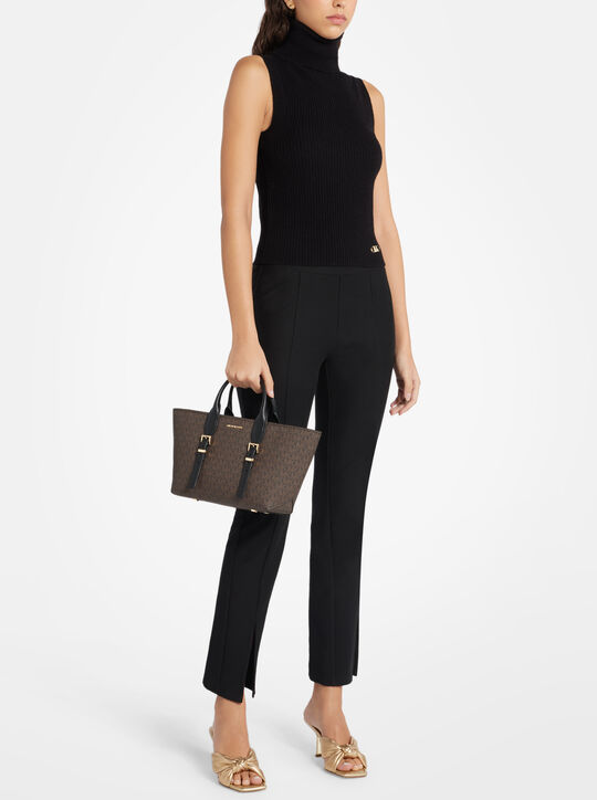 Moore Small Signature Logo Satchel michael kors moore small signature logo satchel