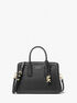 michael kors laila small leather satchel