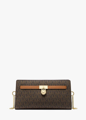 michael kors hamilton moderne extra small signature logo convertible crossbody bag