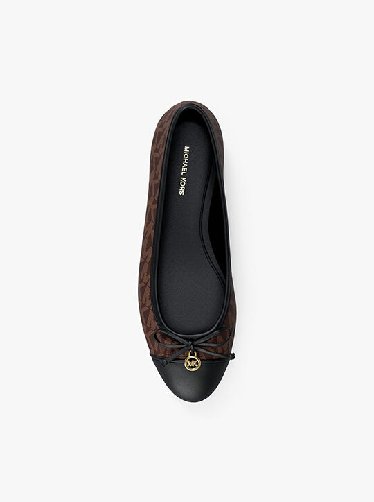Piper Flex Signature Logo Ballet Flat michael kors piper flex signature logo ballet flat