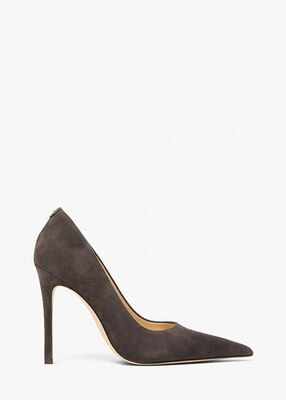michael kors elyse suede pump