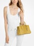 Laila Small Signature Logo Satchel michael kors laila small signature logo satchel