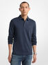 Cotton Long-Sleeve Polo Shirt michael kors cotton long sleeve polo shirt