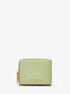 michael kors empire small pebbled leather tri fold wallet