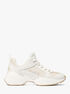 Bowie Leather and Mesh Trainer michael kors bowie leather and mesh trainer