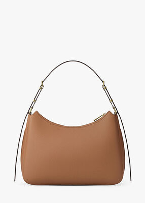 michael kors حقيبة كتف نوليتا متوسطة الحجم من الجلد المحبب