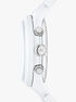 Slim Runway White-Tone Watch michael kors slim runway white tone watch