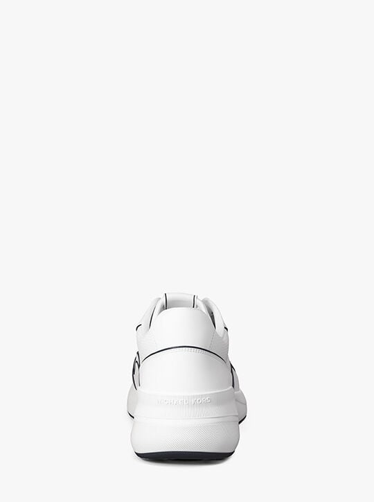 Trevor Leather and Mesh Trainer michael kors trevor leather and mesh trainer