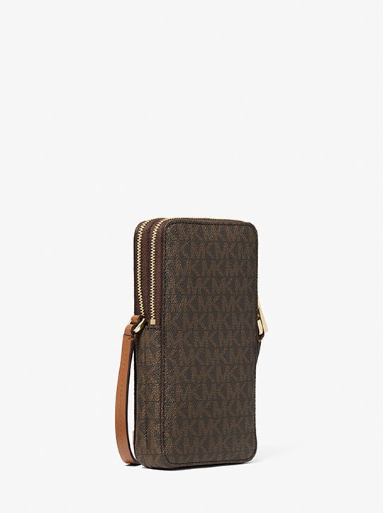 Jet Set Small Signature Logo Smartphone Crossbody Bag michael kors jet set small signature logo smartphone crossbody bag