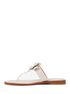 michael kors callie embellished signature logo trim thong sandal