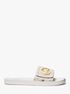 Signature Logo Slide Sandal michael kors signature logo slide sandal