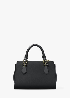 michael kors marilyn small leather satchel