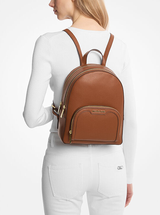 Jaycee Medium Pebbled Leather Backpack michael kors jaycee medium pebbled leather backpack