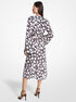 Floral Georgette Midi Dress michael kors floral georgette midi dress