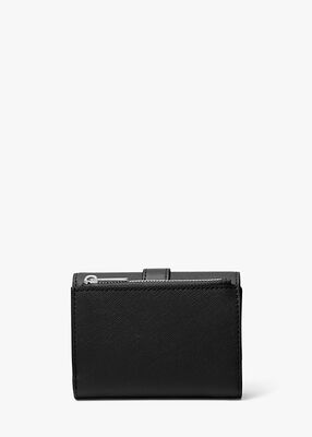 michael kors greenwich medium leather trifold wallet
