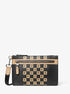 Hudson Checkerboard Logo Pebbled Leather Convertible Crossbody Bag michael kors hudson checkerboard logo pebbled leather convertible crossbody bag