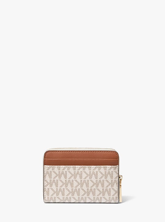 حافظة بطاقات جيت سيت صغيرة بسحاب michael kors حافظة بطاقات جيت سيت صغيرة بسحاب