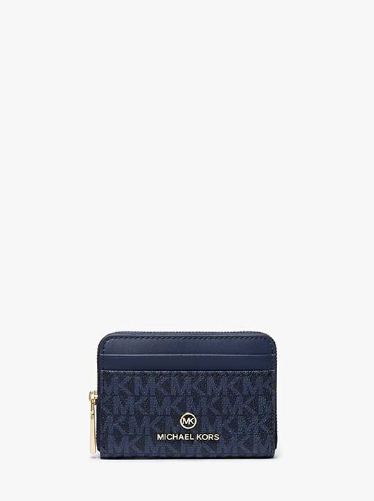 michael kors jet set small logo wallet