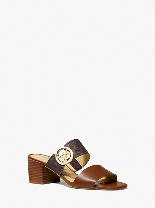 michael kors vera mid heel sandal