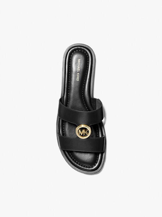 michael kors erin leather sandal