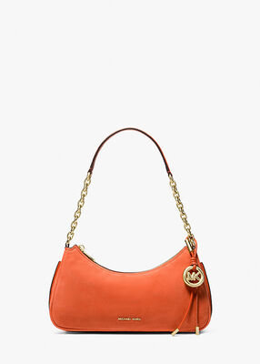 michael kors nolita medium nubuck chain pochette