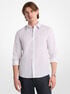 Logo Pinstripe Stretch Cotton Shirt michael kors logo pinstripe stretch cotton shirt