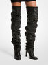 Kelsea Slouchy Leather Boot michael kors kelsea slouchy leather boot