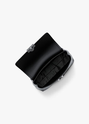 michael kors tribeca extra small signature logo satchel