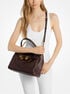 Hamilton Moderne Large Textured Leather Slouchy Satchel michael kors hamilton moderne large textured leather slouchy satchel